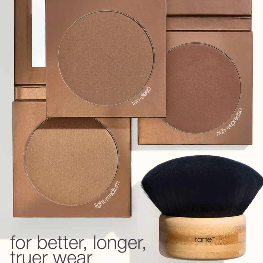 Tarte Tan to Deep Park Ave Princess Waterproof Face & Body Bronzer- vegan